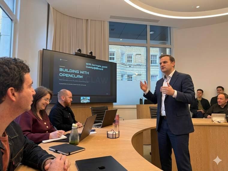Demo night at PEF London, 2026